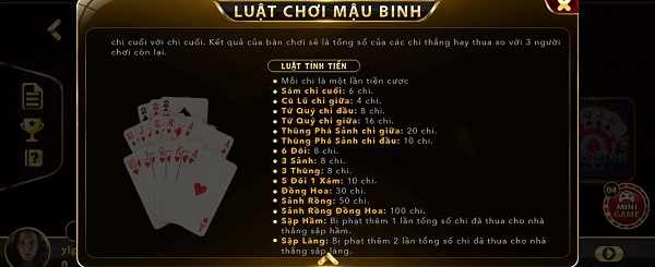 Cách chơi Mậu Binh Go88 đỉnh cao
