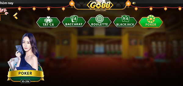 Những trò chơi phổ biến nhất tại Live Casino Go88