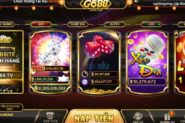 Cách chơi tài xỉu trên Livestream tại Go88