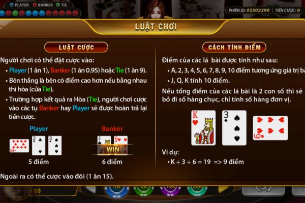 Kinh nghiệm cược baccarat thắng lớn